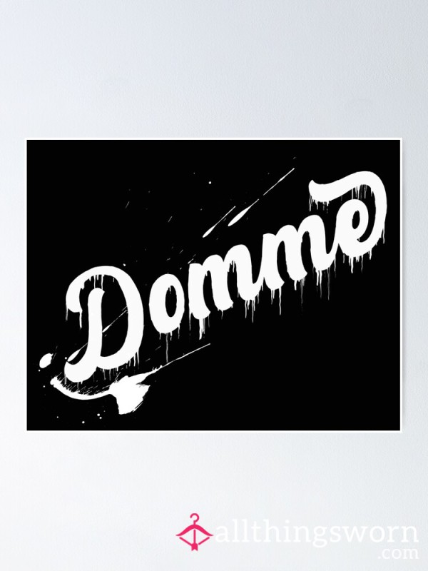 Your Name In A Dominant Voice