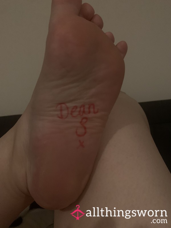 * Your Name Here * Foot * B**bs *