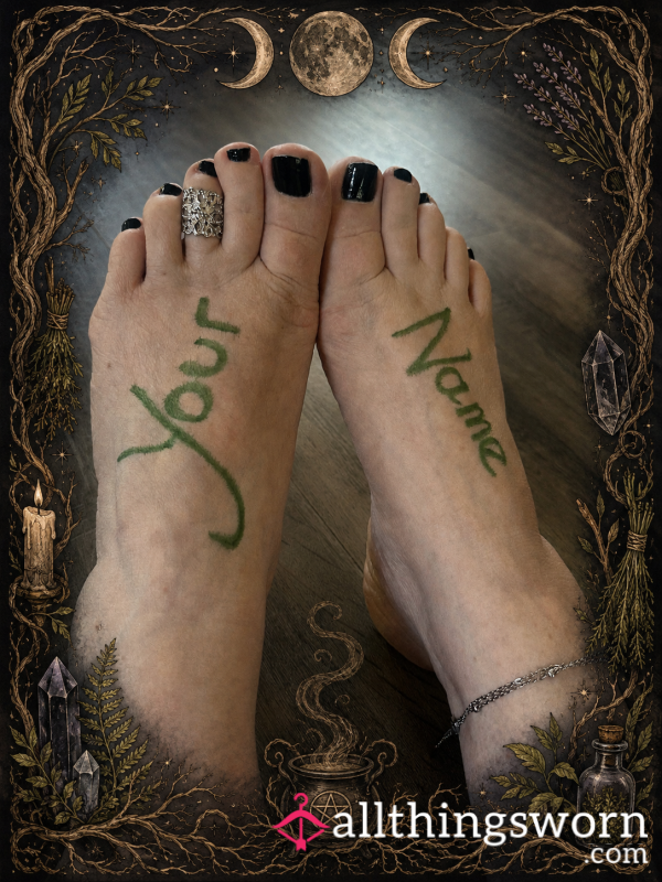 🖤 Your Name - Marked Upon My Feet 🖤