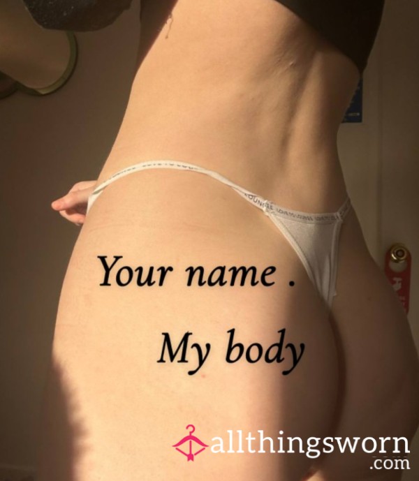 Your Name My Body 🍑🍒