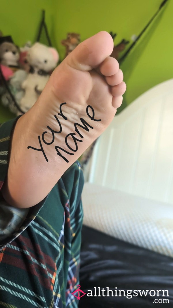 Your Name My Foot
