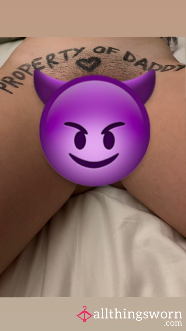 Your Name On My Pu**y While I Have S** (video)