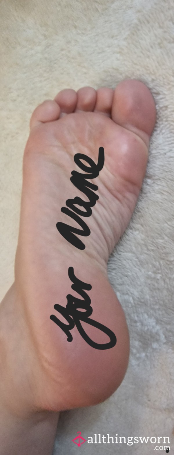Your Name On My Size 3s