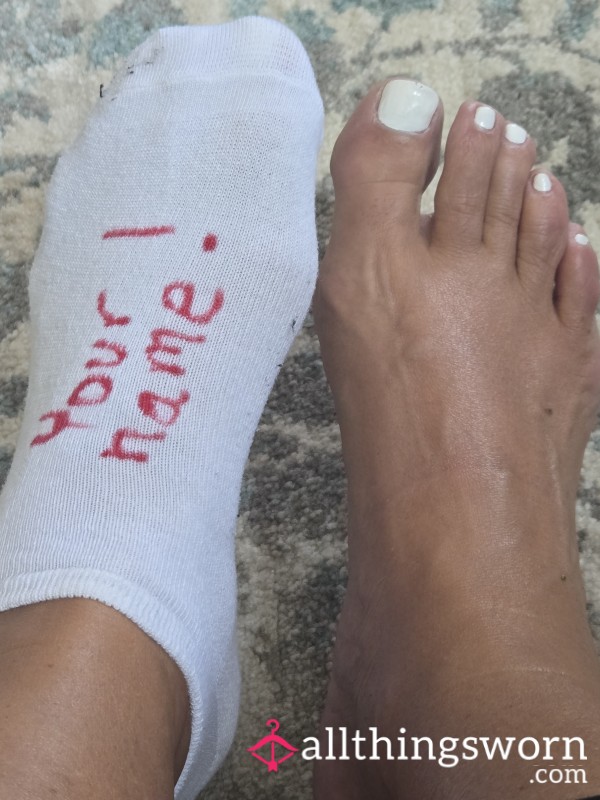 Your Name On My Worn White Socks