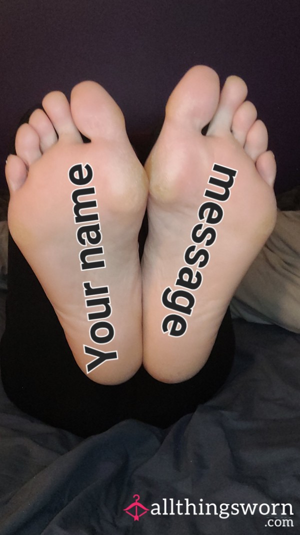 Your Name On You're Goddesses Feet 🦶
