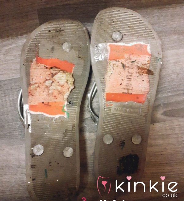 Your Name Under My Soles – Where It Belongs.. Squashed, Trampled And Crushed