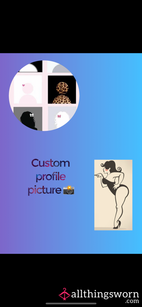 Custom Profile Pic 😈Brunette BBW Latina Edition 💋📸 Made Only For Your Page 😇