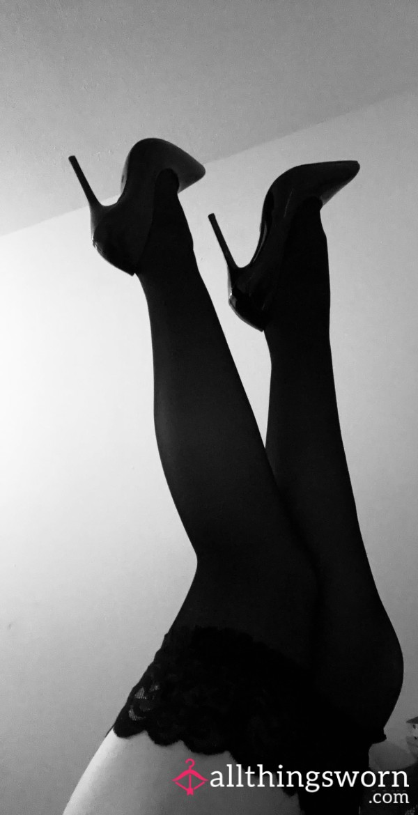 Your Princess Demands Attention… Starting With These Silky Stockings 👑💖🧁