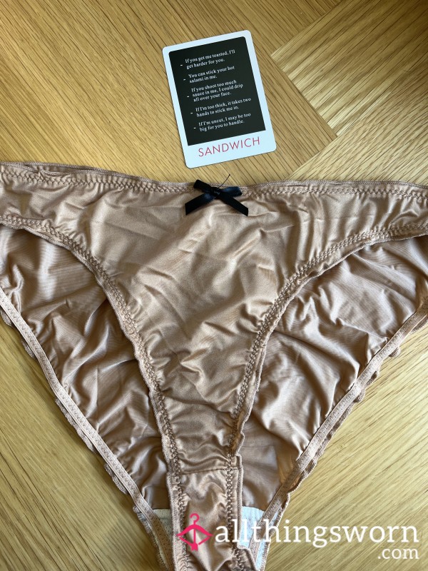 Your Secret Girlfriends Silk Panties Delivered To You!