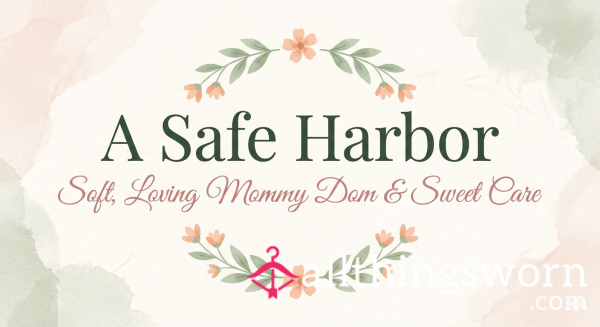 Your Soft Mommy Dom 🌿 A Safe Harbor Of Warm Comfort, Gentle Guidance, And Sweet Affection For All My Good Boys. 🌸