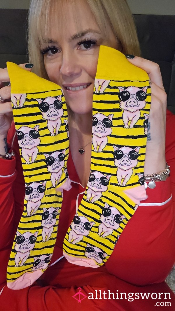 Your Very Own Piggy Socks