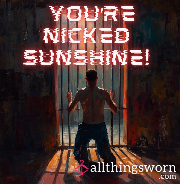 👮🏼You’re Nicked Sunshine!! 😈 Now Get Here And Let Us Sentence You 😝 Wardens LadyC And @Kinks_and_curves Are Waiting 😈