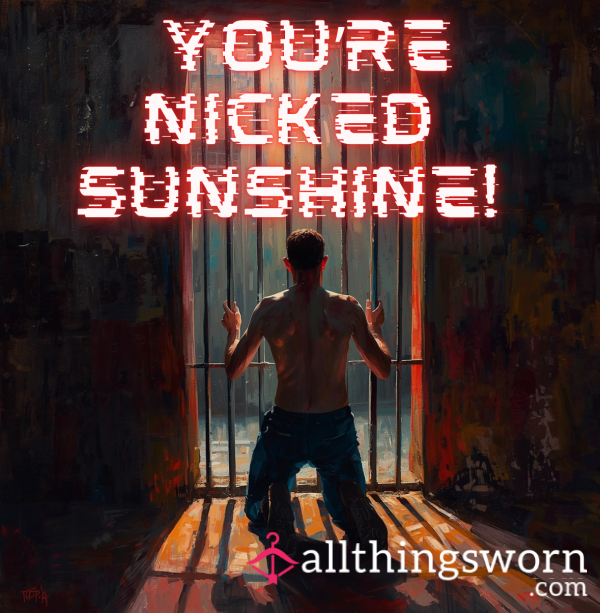 👮🏼You’re Nicked Sunshine!! 😈 Now Get Here And Let Us Sentence You 😝 Wardens LadyC And @Kinks_and_curves Are Waiting 😈
