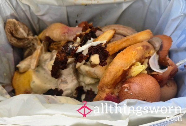 Yummy Packed Lunch From The Bin - Humiliation Food Box