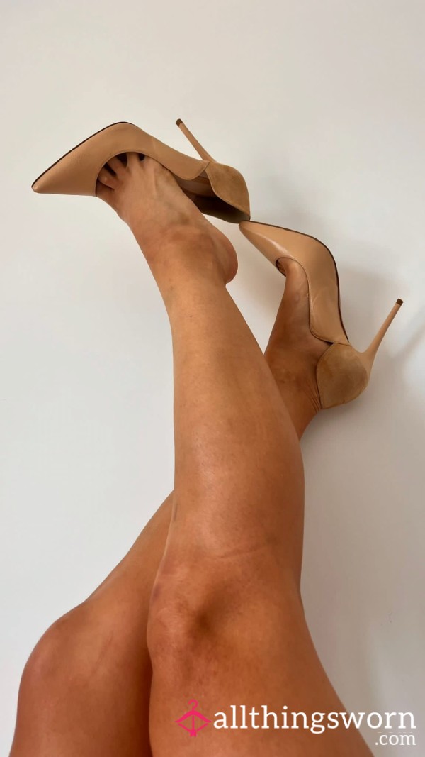 Zara High Heel Nude  Stilettos