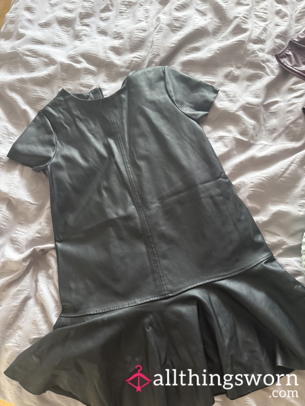 Zara Leather Dress