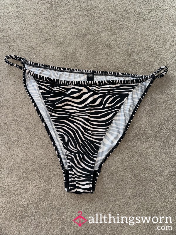 Zebra Print Pants