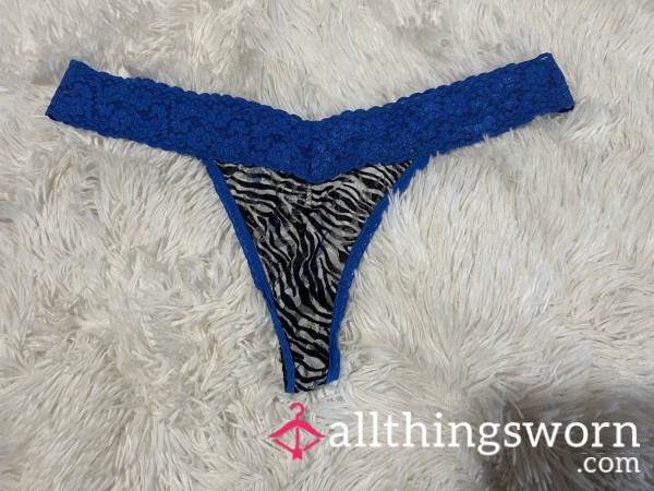Zebra Thong