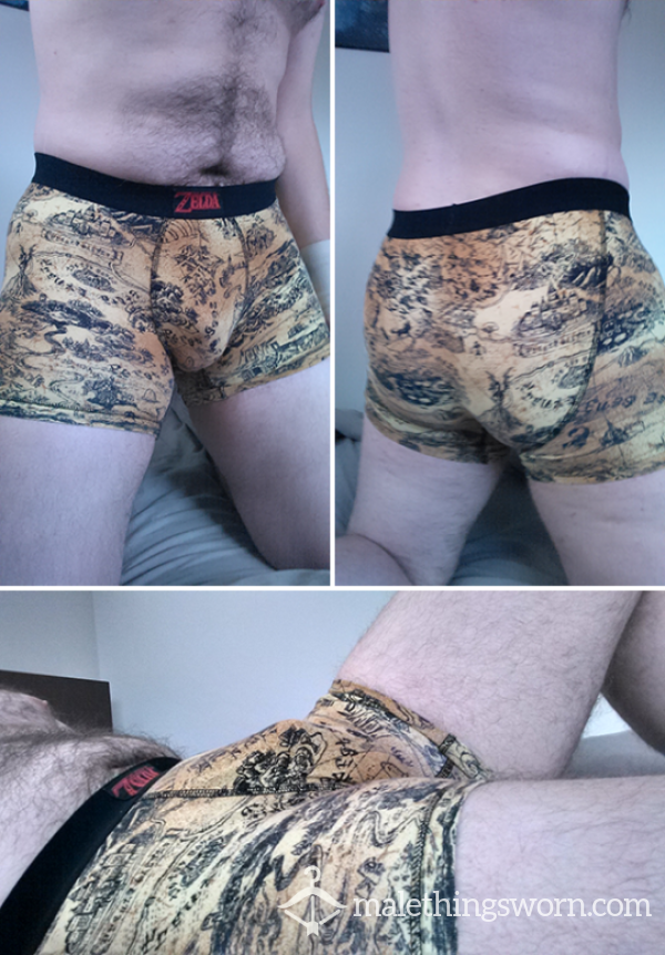 Zelda – Boxer Brief – Hyrule Map – M