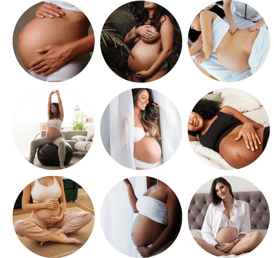 Pregnant belly and pregnancy kink marketplace featuring baby bump content